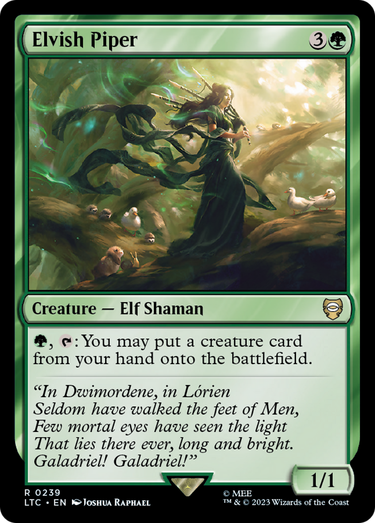 Elvish Piper (LTC-239) - Tales of Middle-earth Commander
