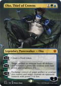 Oko, Thief of Crowns (Borderless) (ELD-271) - Throne of Eldraine (Borderless)