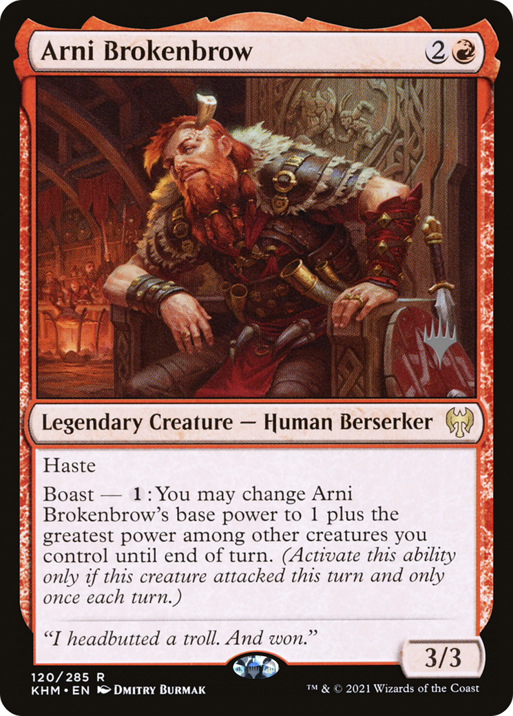 Arni Brokenbrow (PPKHM-120) - Kaldheim Promos