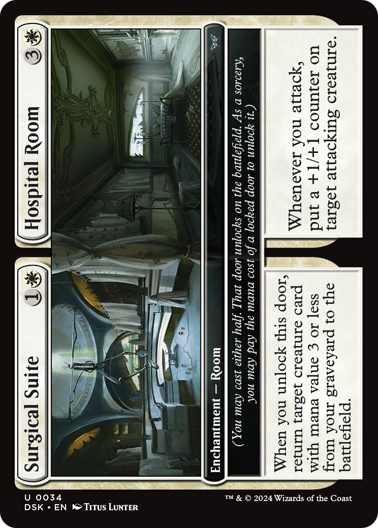 Surgical Suite // Hospital Room (DSK-034) - Duskmourn: House of Horror Foil