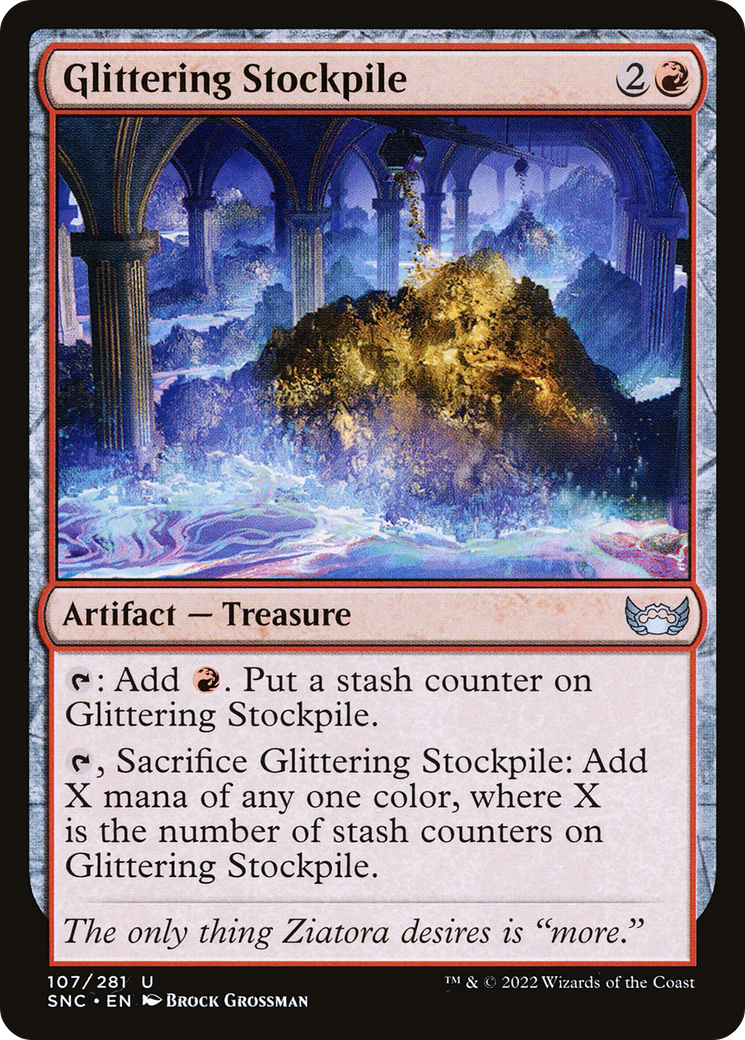 Glittering Stockpile (SNC-107) - Streets of New Capenna