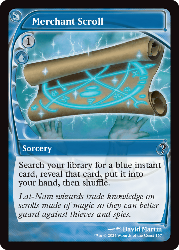 Merchant Scroll (MB2-167) - Mystery Booster 2 Foil