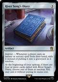 River Song's Diary (Surge Foil) (WHO-787) - Doctor Who Foil