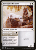 Lonesome Unicorn (ELD-021) - Throne of Eldraine Foil