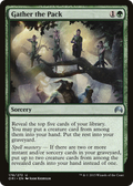 Gather the Pack (ORI-178) - Magic Origins Foil