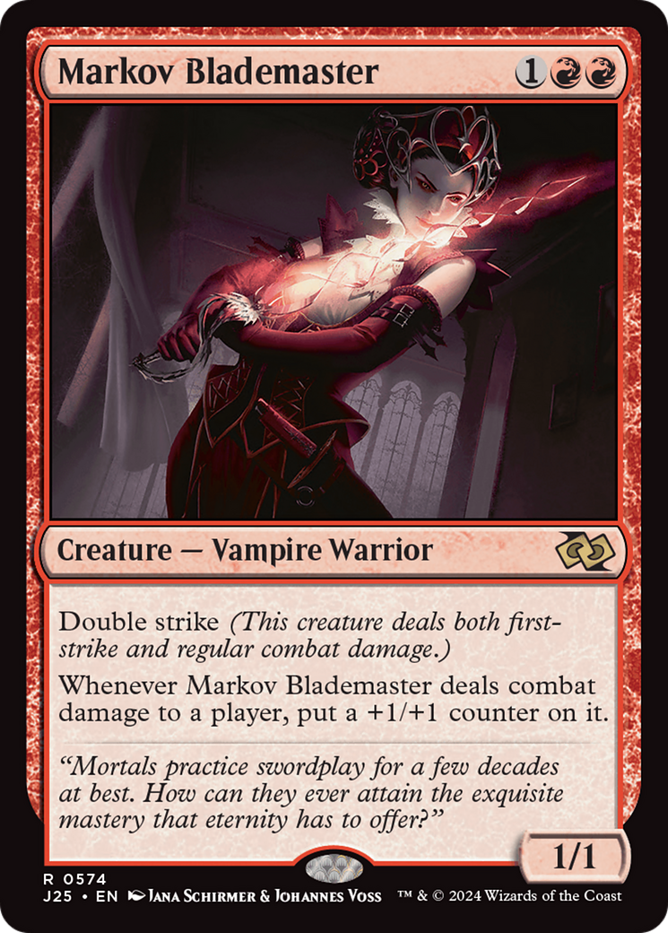 Markov Blademaster (J25-574) - Foundations Jumpstart