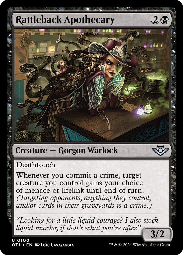 Rattleback Apothecary (OTJ-100) - Outlaws of Thunder Junction Foil