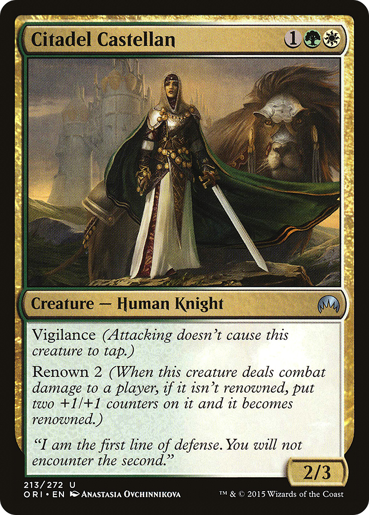 Citadel Castellan (ORI-213) - Magic Origins Foil
