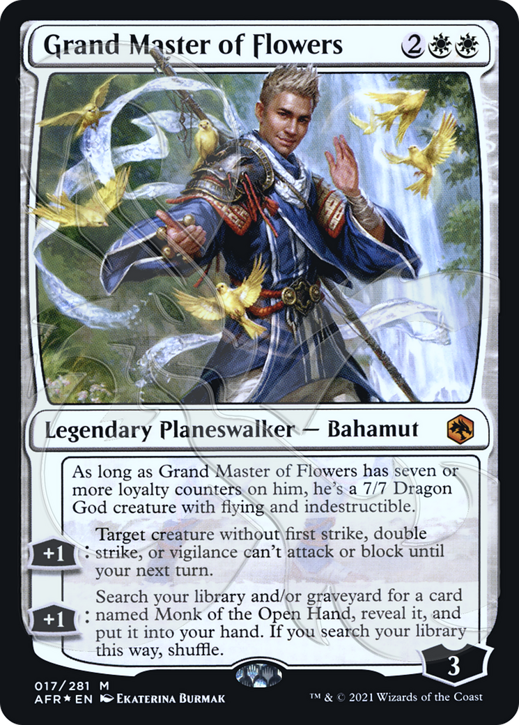 Grand Master of Flowers (AFR&-17A) - Adventures in the Forgotten Realms Promos Foil