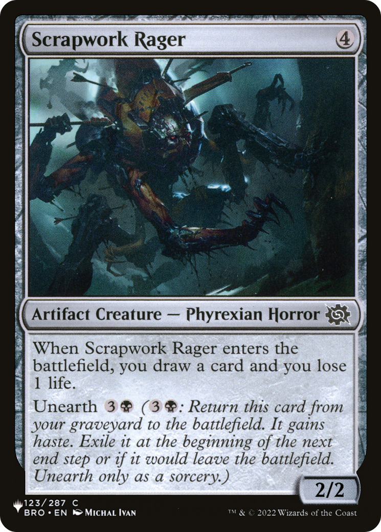 Scrapwork Rager (LIST-BRO-123) - The List