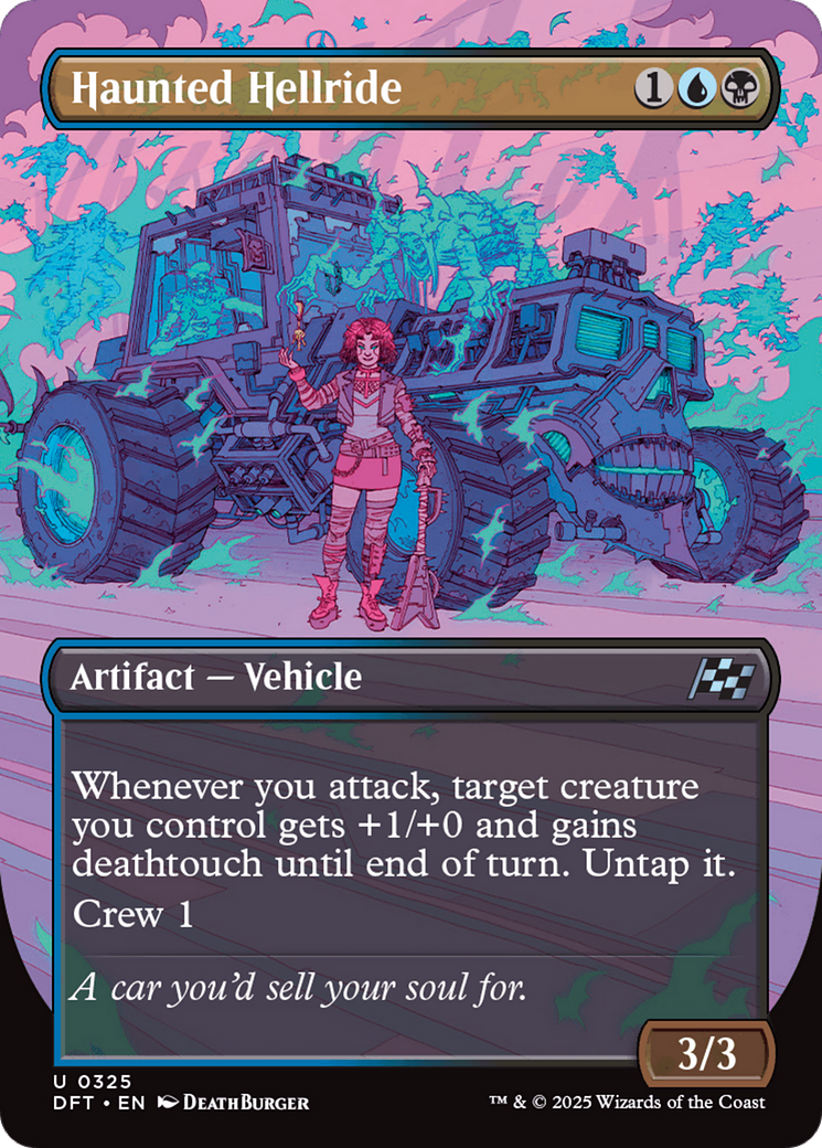 Haunted Hellride (DFT-325) - Aetherdrift (Borderless)
