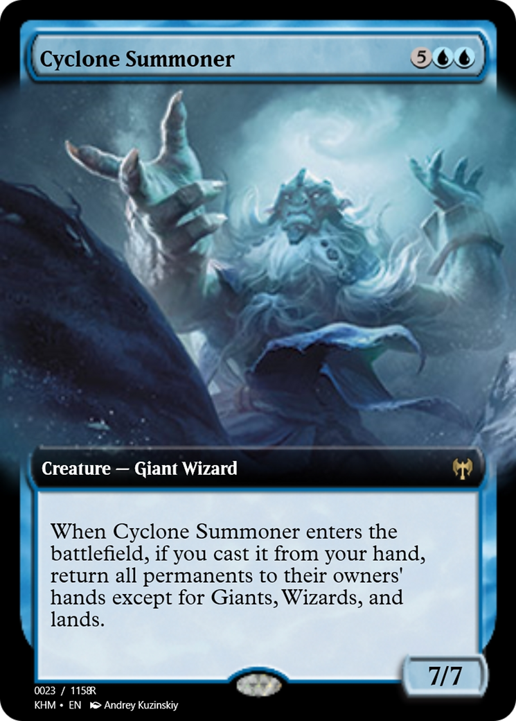 Cyclone Summoner (PRM-88246) - Magic Online Promos