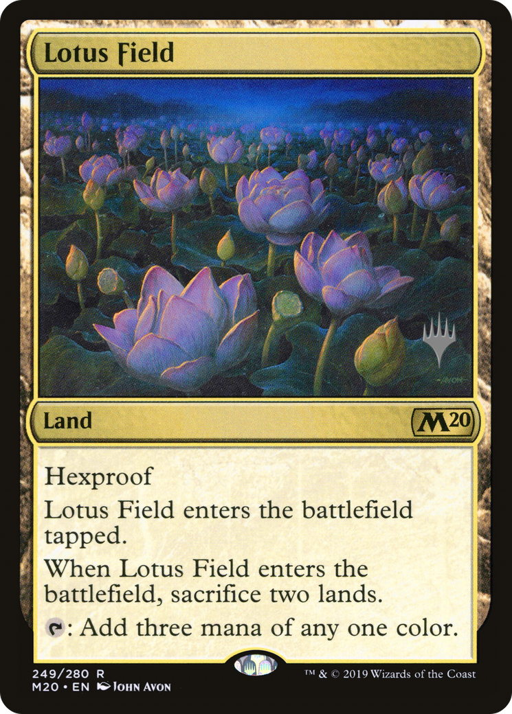 Lotus Field (PPM20-249) - Core Set 2020 Promos