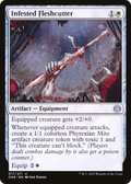 Infested Fleshcutter (ONE-017) - Phyrexia: All Will Be One Foil