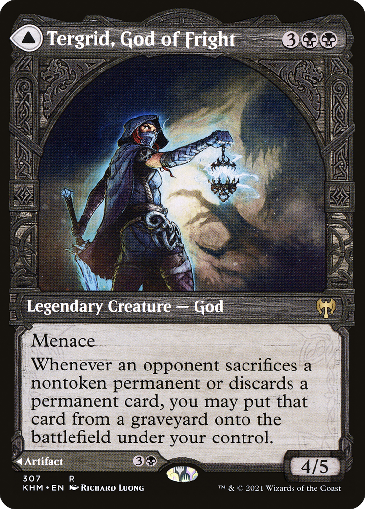 Tergrid, God of Fright (Showcase) (KHM-307) - Kaldheim: (Showcase)