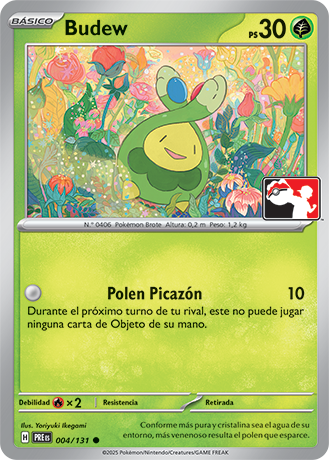 Budew 004  - Holofoil Prize Pack Series Cards - Common