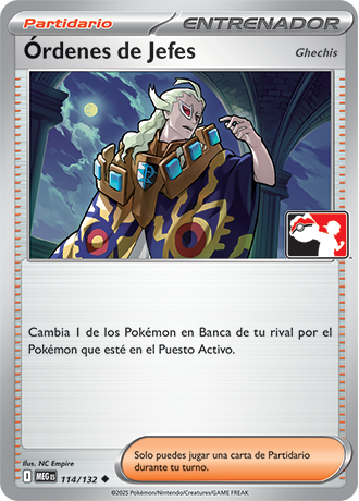 Boss's Orders 114/132  - Holofoil Prize Pack Series Cards - Uncommon
