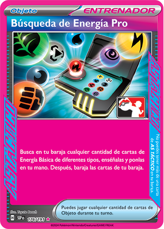 Energy Search Pro 176  - Holofoil Prize Pack Series Cards - ACE SPEC Rare