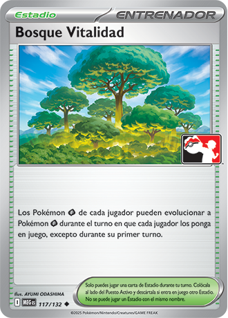 Forest of Vitality 117  - Holofoil Prize Pack Series Cards - Uncommon