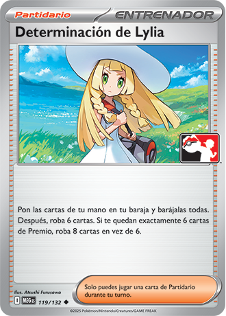 Lillie's Determination 119  - Holofoil Prize Pack Series Cards - Uncommon