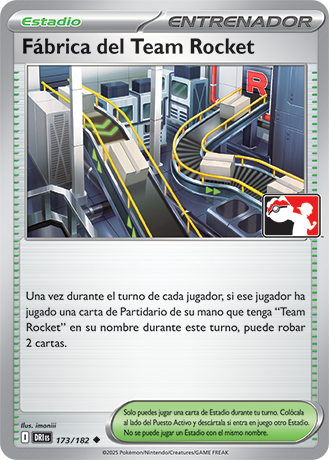 Team Rocket's Factory 173  - Holofoil Prize Pack Series Cards - Uncommon