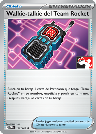 Team Rocket's Transceiver 178  Prize Pack Series Cards - Uncommon