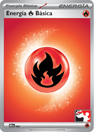 Basic Fire Energy 002  - Holofoil Prize Pack Series Cards - Common