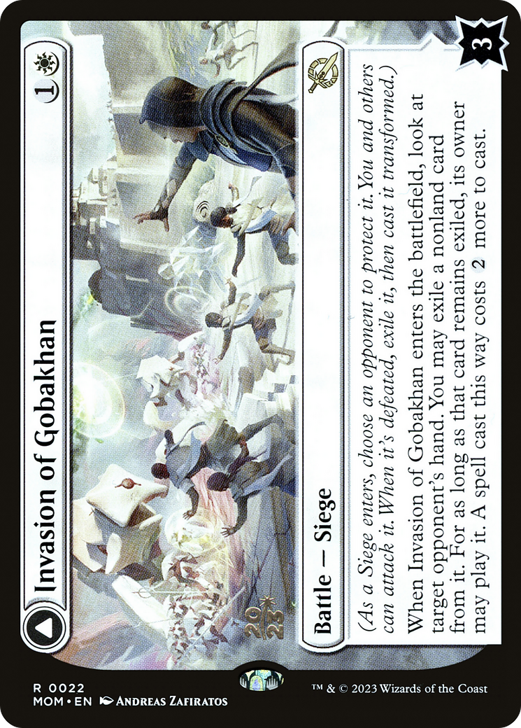 Invasion of Gobakhan (PRE-22S) - March of the Machine Promos Foil