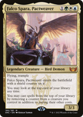 Falco Spara, Pactweaver (PPSNC-186P) - Streets of New Capenna Promos