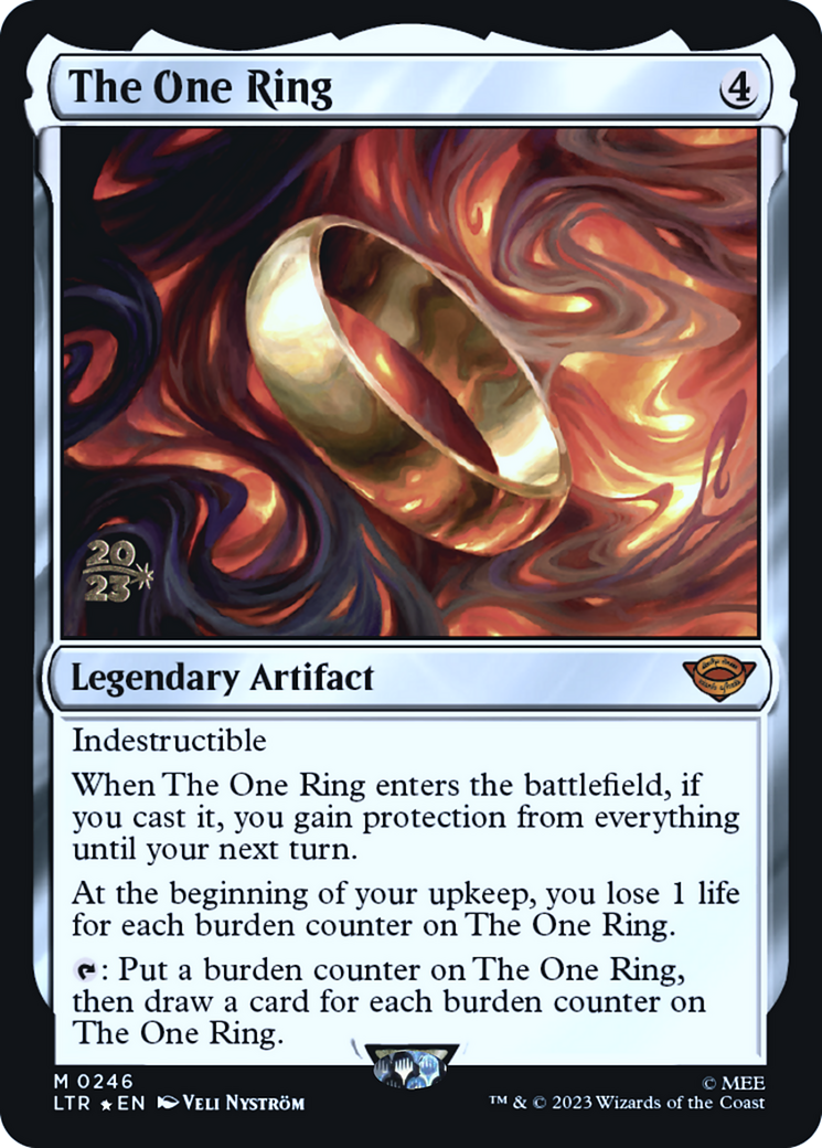 The One Ring (PRE-246) - Tales of Middle-earth Promos Foil