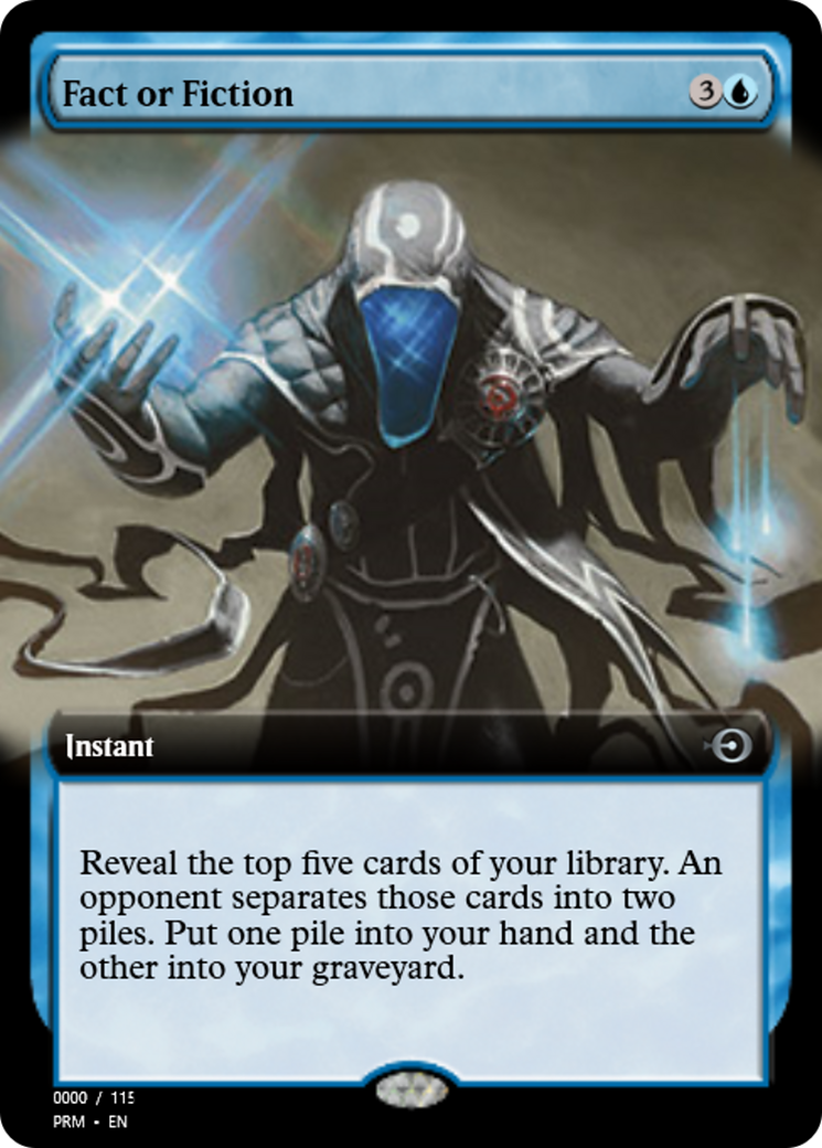 Fact or Fiction (PRM-86126) - Magic Online Promos