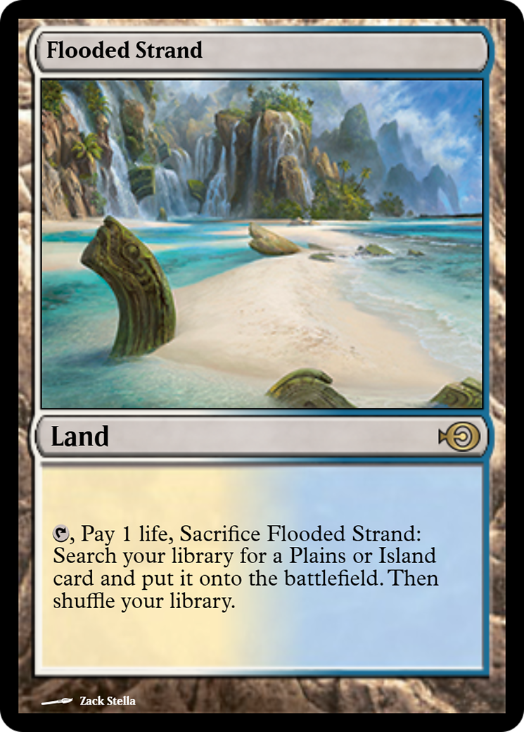 Flooded Strand (PRM-69252) - Magic Online Promos Foil