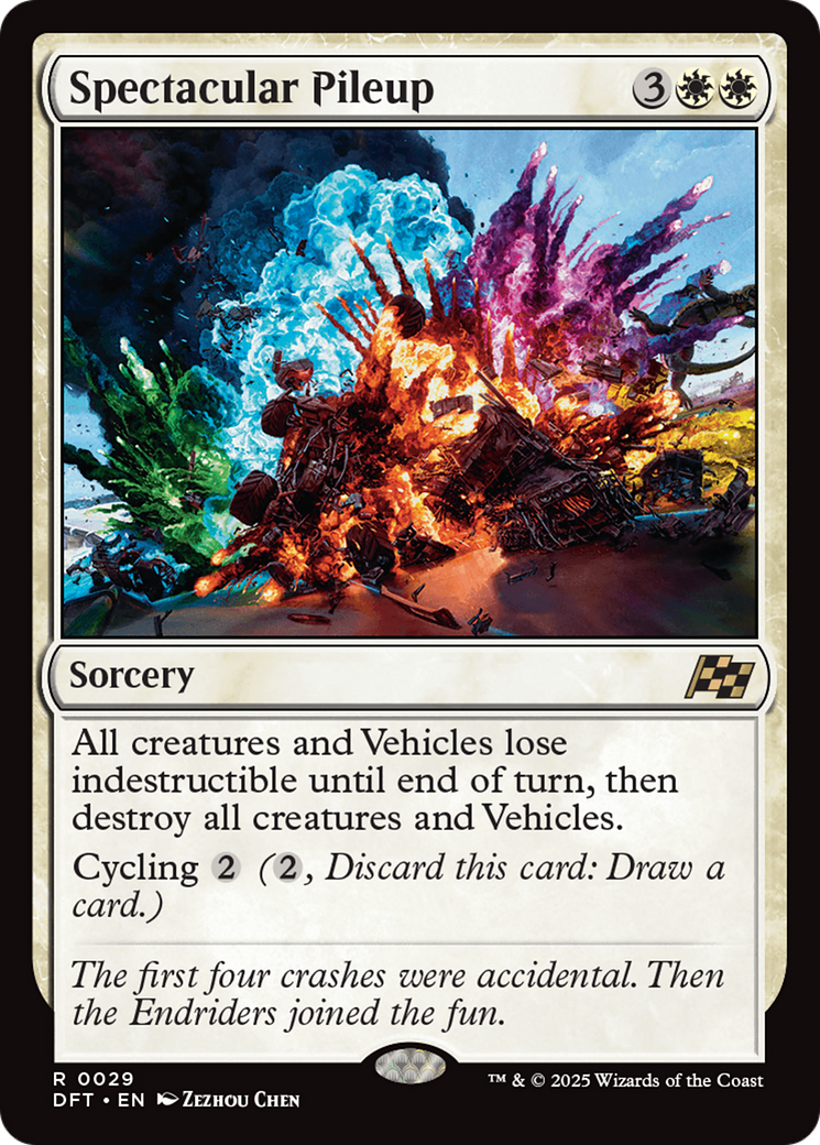 Spectacular Pileup (DFT-029) - Aetherdrift