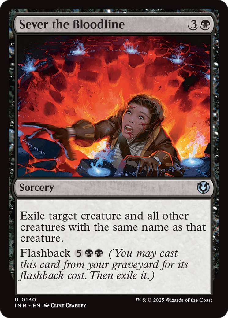 Sever the Bloodline (INR-130) - Innistrad Remastered Foil