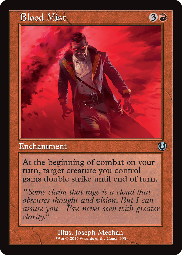Blood Mist (INR-395) - Innistrad Remastered: (enchantment) Foil