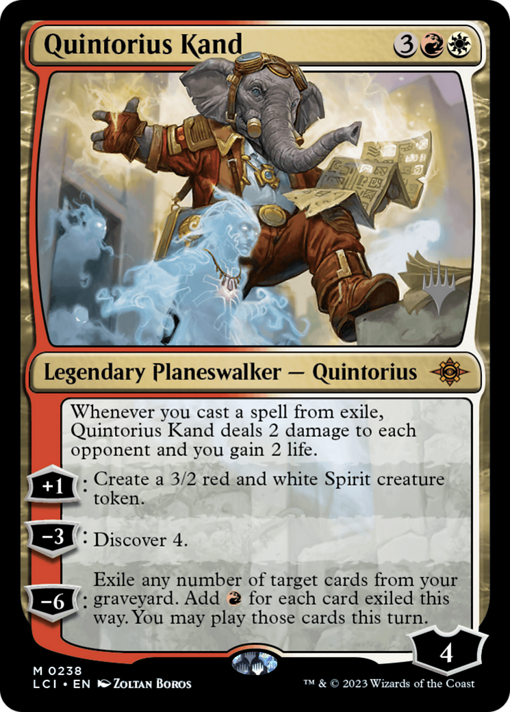 Quintorius Kand (PPLCI-238P) - The Lost Caverns of Ixalan Promos
