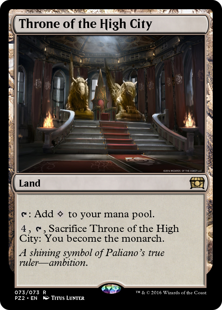 Throne of the High City (PZ2-073) - Treasure Chest Foil