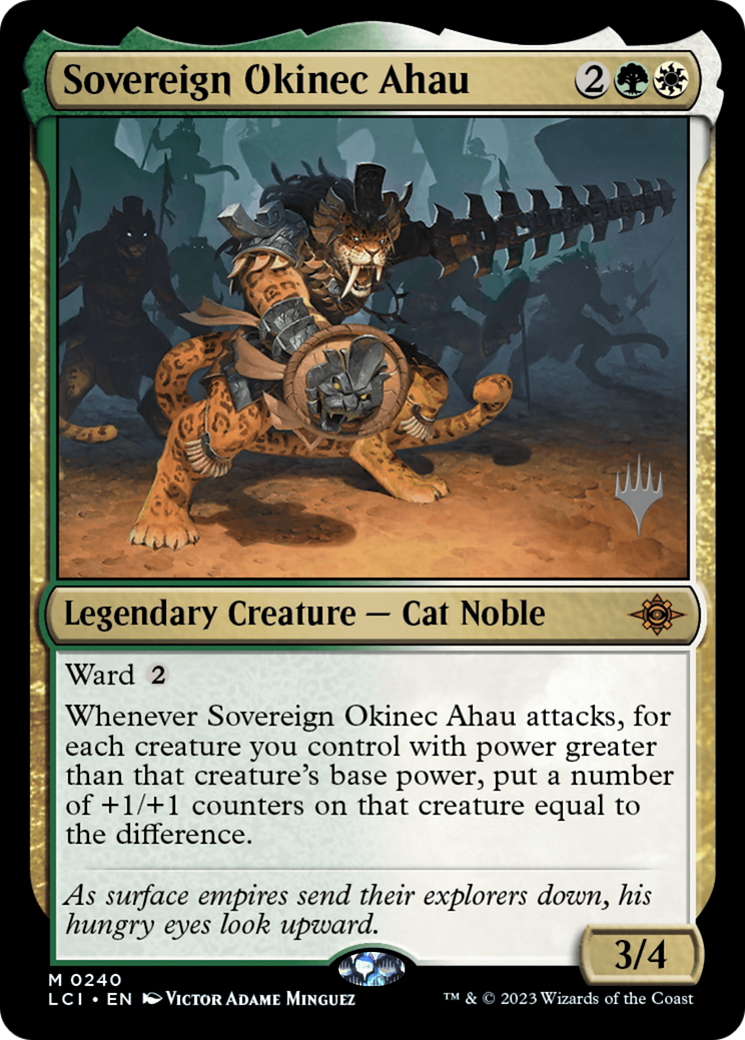 Sovereign Okinec Ahau (PPLCI-240P) - The Lost Caverns of Ixalan Promos Foil