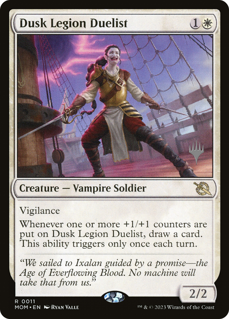 Dusk Legion Duelist (PPMOM-011) - March of the Machine Promos