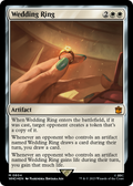 Wedding Ring (Surge Foil) (WHO-804) - Doctor Who Foil