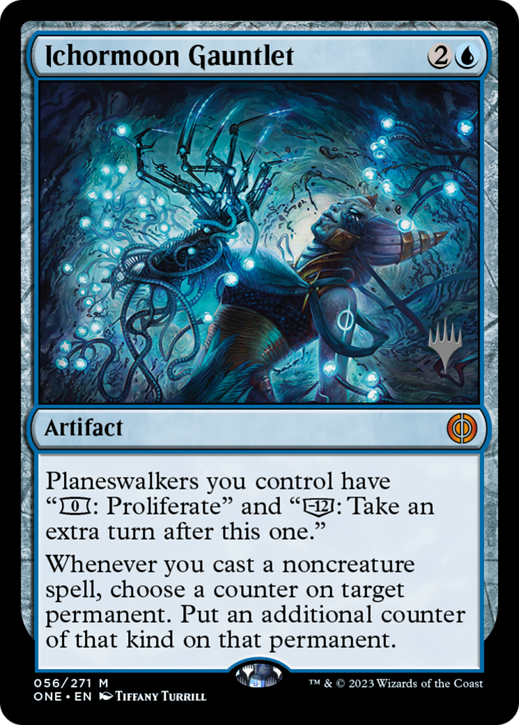 Ichormoon Gauntlet (PPONE-56P) - Phyrexia: All Will Be One Promos Foil