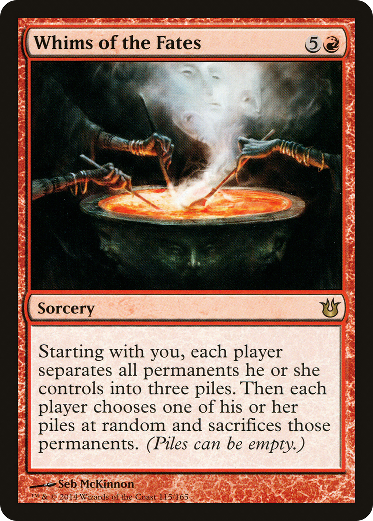 Whims of the Fates (BNG-115) - Born of the Gods Foil