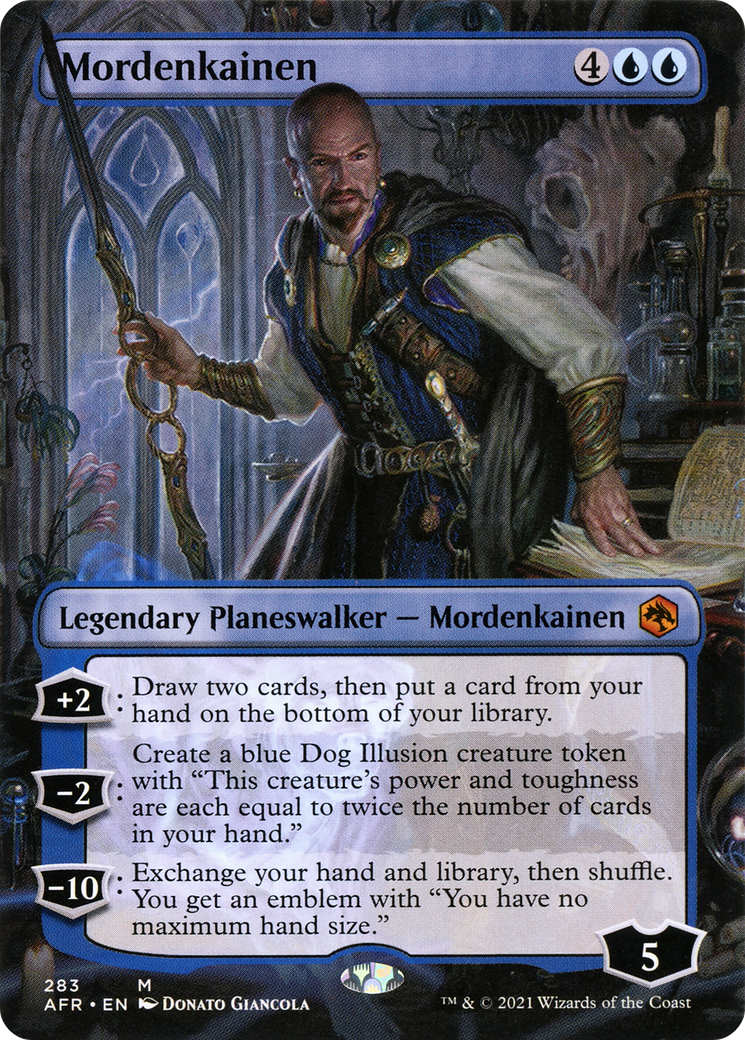 Mordenkainen (Borderless) (AFR-283) - Adventures in the Forgotten Realms (Borderless) Foil