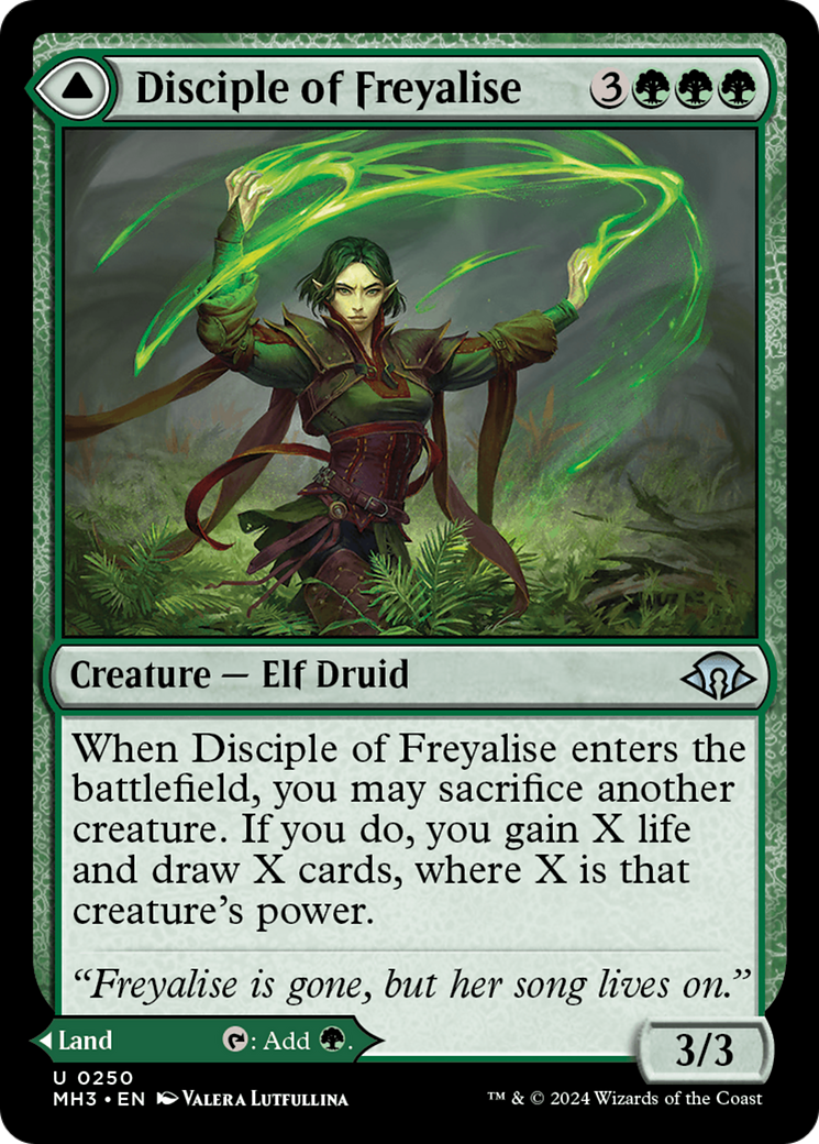Disciple of Freyalise (MH3-250) - Modern Horizons 3