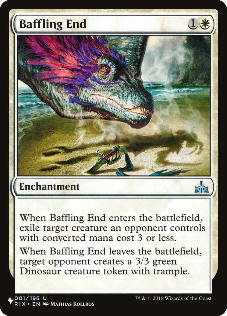 Baffling End (LIST-RIX-1) - The List