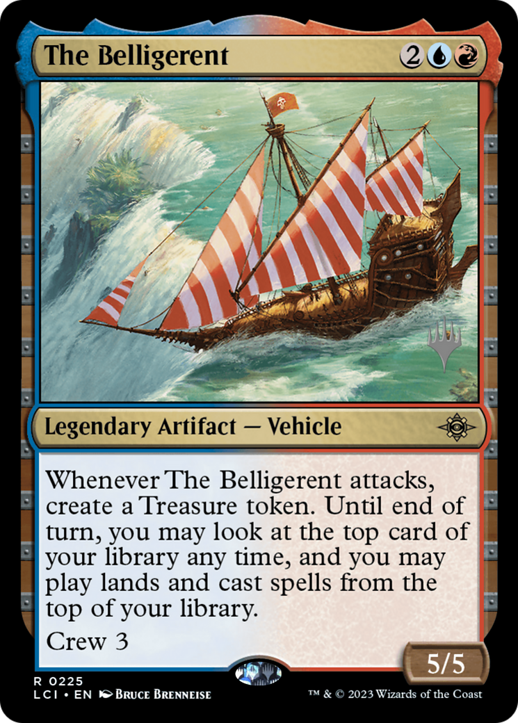 The Belligerent (PPLCI-225P) - The Lost Caverns of Ixalan Promos Foil
