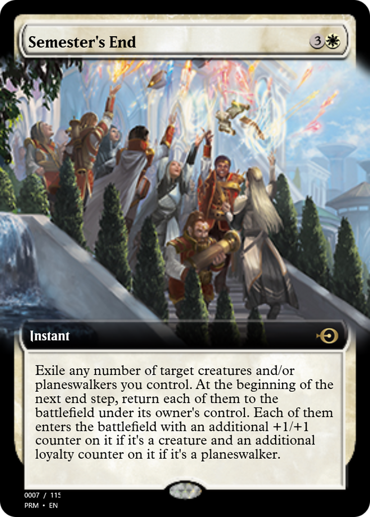 Semester's End (PRM-89986) - Magic Online Promos Foil