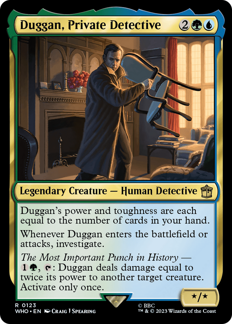 Duggan, Private Detective (WHO-123) - Doctor Who