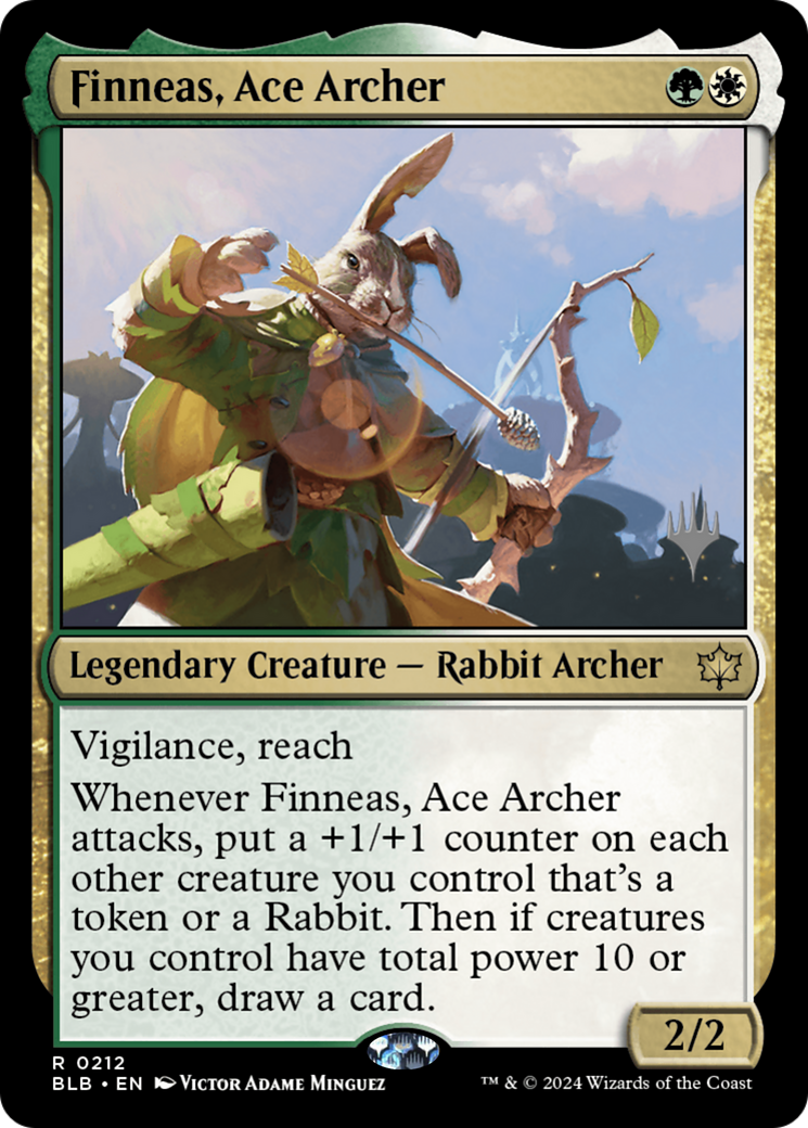 Finneas, Ace Archer (PPBLB-212P) - Bloomburrow Promos