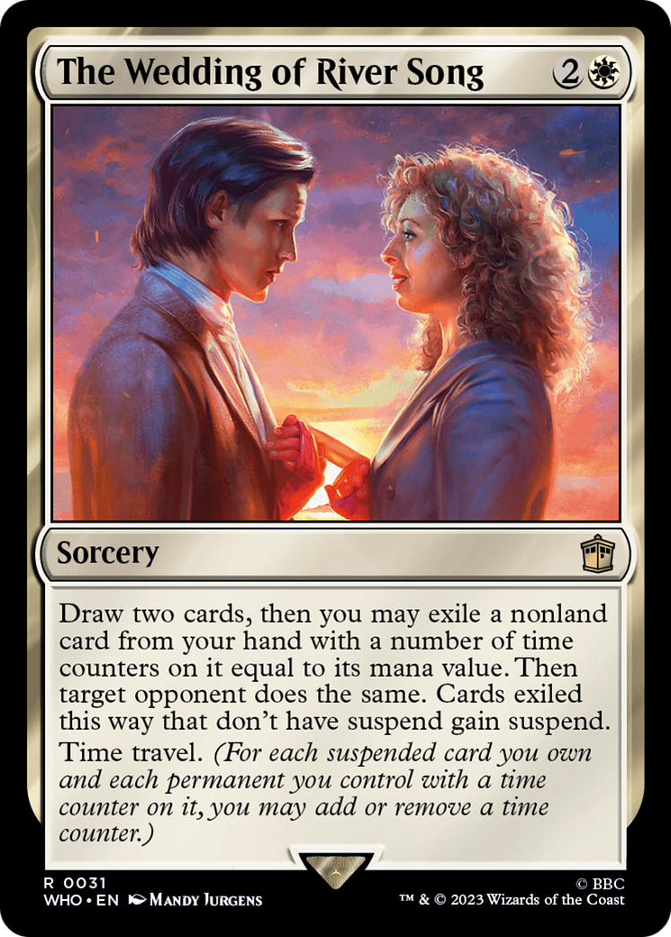 The Wedding of River Song (WHO-031) - Doctor Who